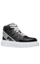 Dior D - Player Black High - Top Sneakers - Runway Catalog