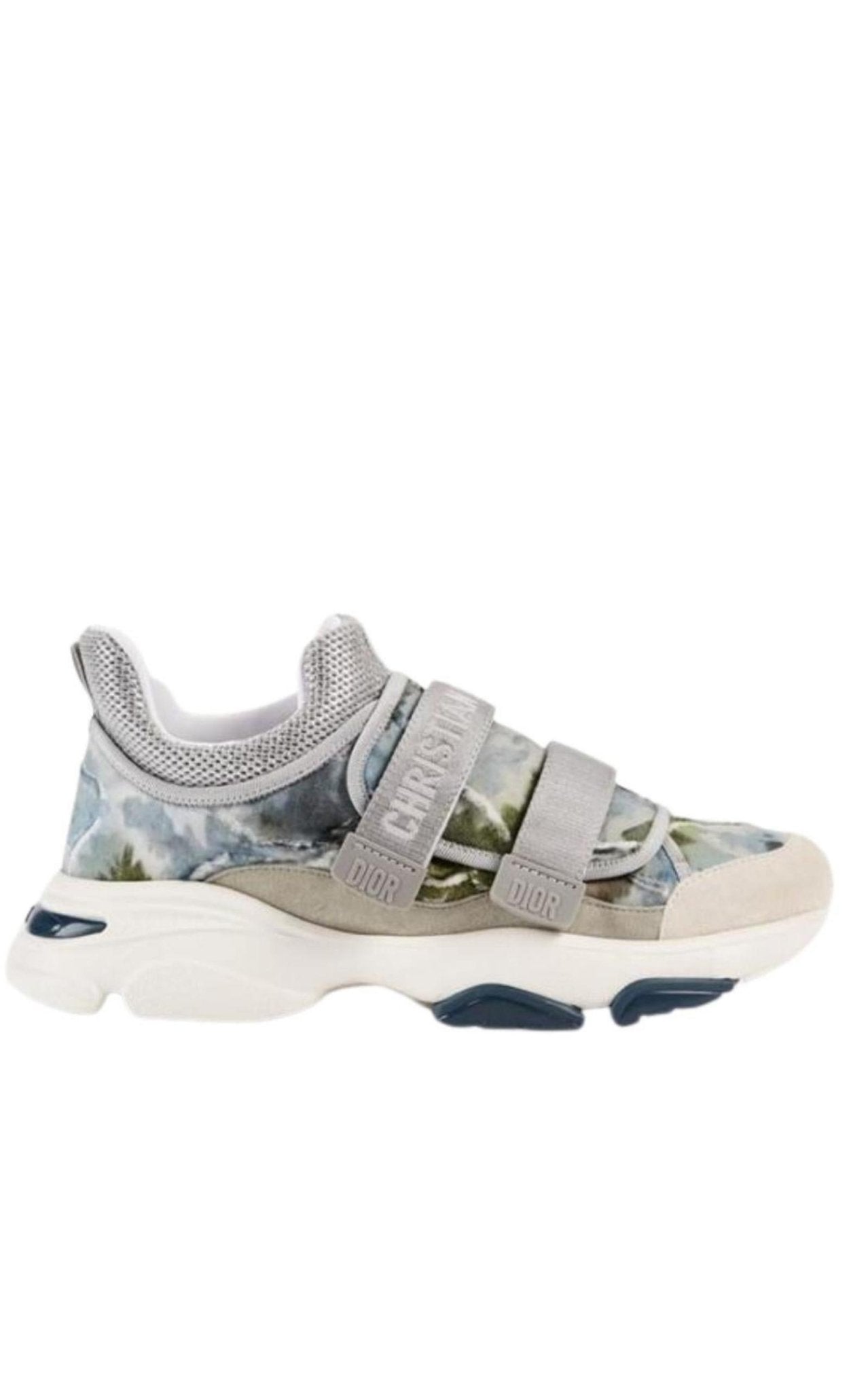 Dior D-Wander Camouflage Techno Fabric Sneakers – Runway Catalog