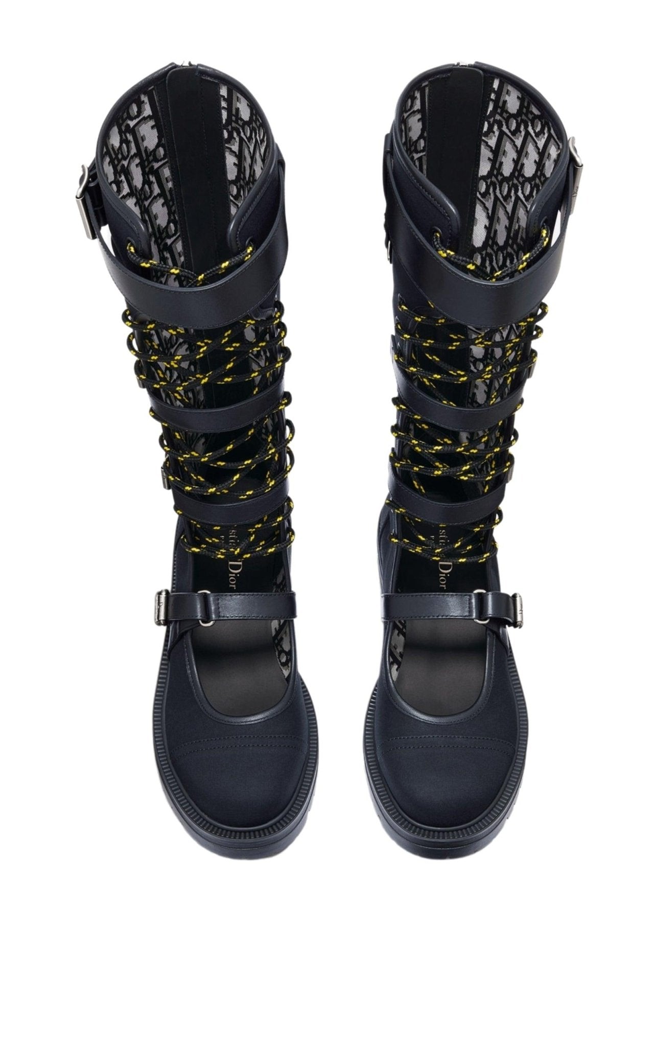Dior Dioranger Boots in Black Technical Fabric