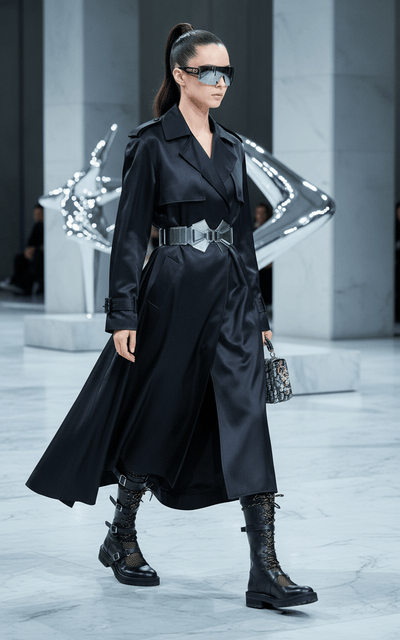 Dior Dioranger Boots in Black Technical Fabric - Runway Catalog