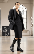 Dior Dioranger Boots in Black Technical Fabric - Runway Catalog