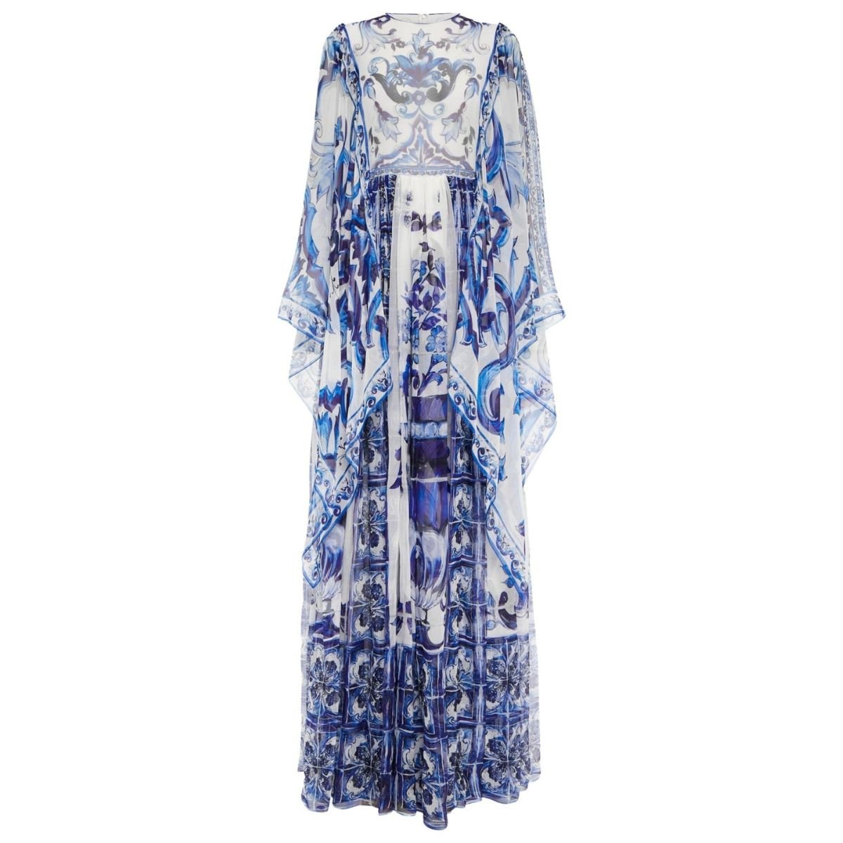 Dolce & Gabbana Chiffon Kimono Dress - Runway Catalog