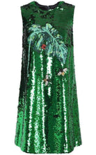 Dolce & Gabbana Embellished Sequined Mesh Mini Dress - Runway Catalog