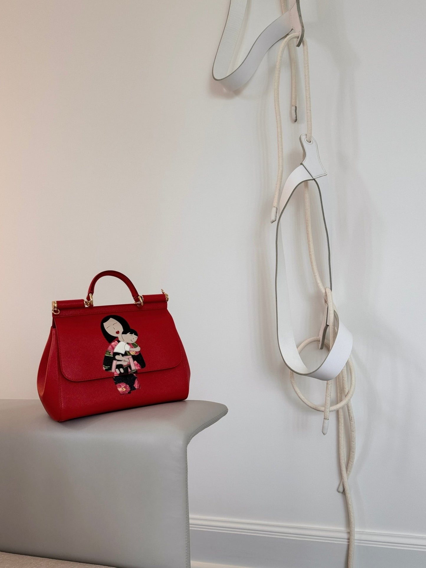 Dolce & Gabbana Family Print Sicily Tote Bag - Runway Catalog