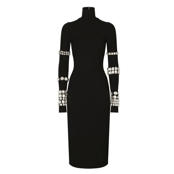 kim k midi dress Dolce & Gabbana x Kim Kardashian Knit Midi Dress