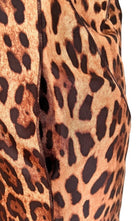 Dolce & Gabbana Leopard Printed Silk Dress - Runway Catalog