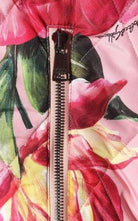 Dolce & Gabbana Rose Print Bomber Jacket - Runway Catalog