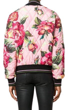 Dolce & Gabbana Rose Print Bomber Jacket - Runway Catalog