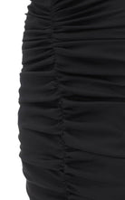 Dolce & Gabbana Ruched Stretch Silk Charmeuse Midi Dress - Runway Catalog