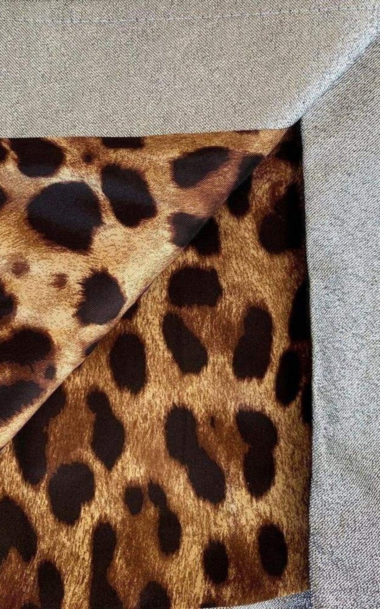 Dolce & Gabbana Silver Silk Midi Dress - Runway Catalog