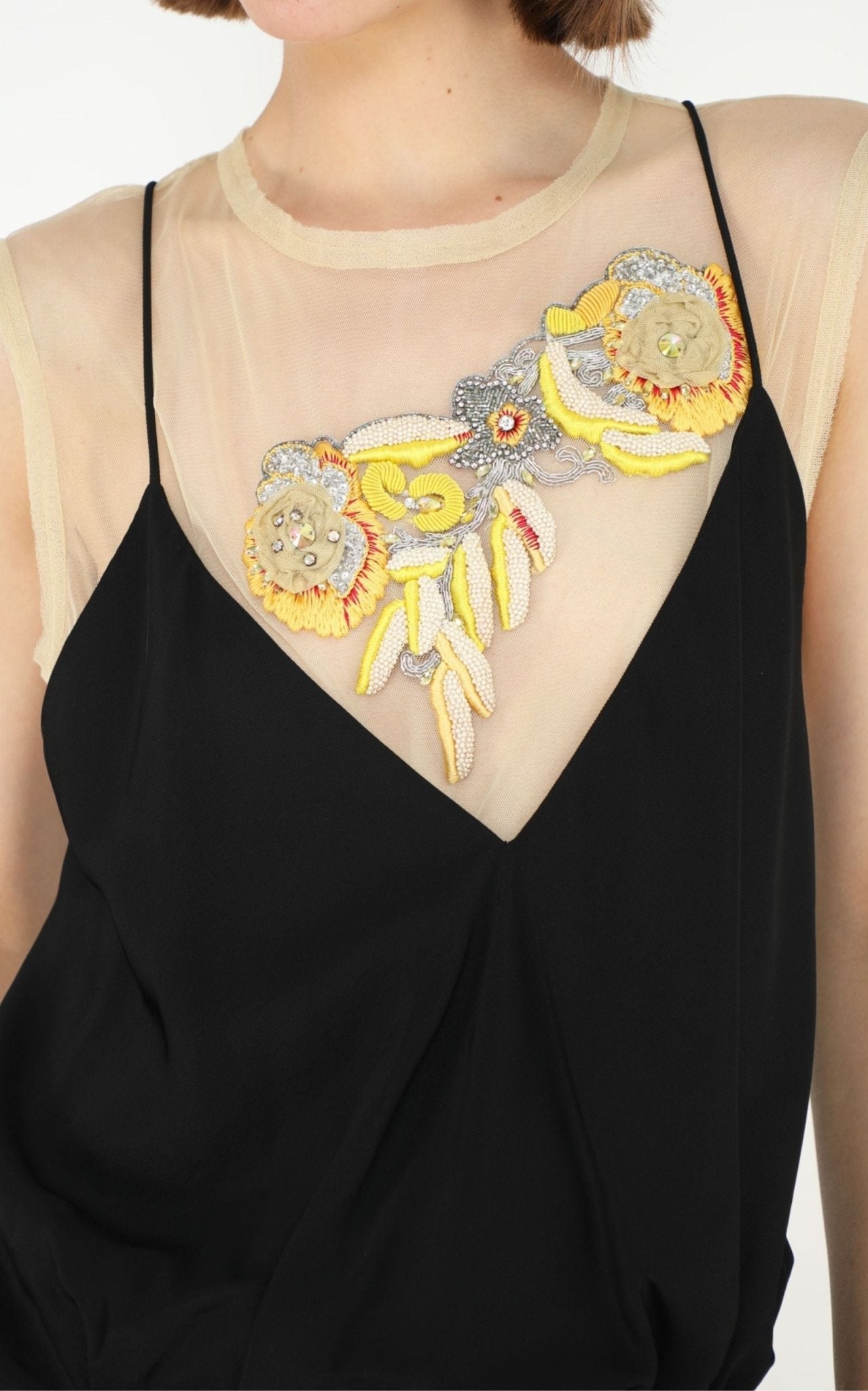 Dries Van Noten Embellished Backless Maxi Dress | Runway Catalog