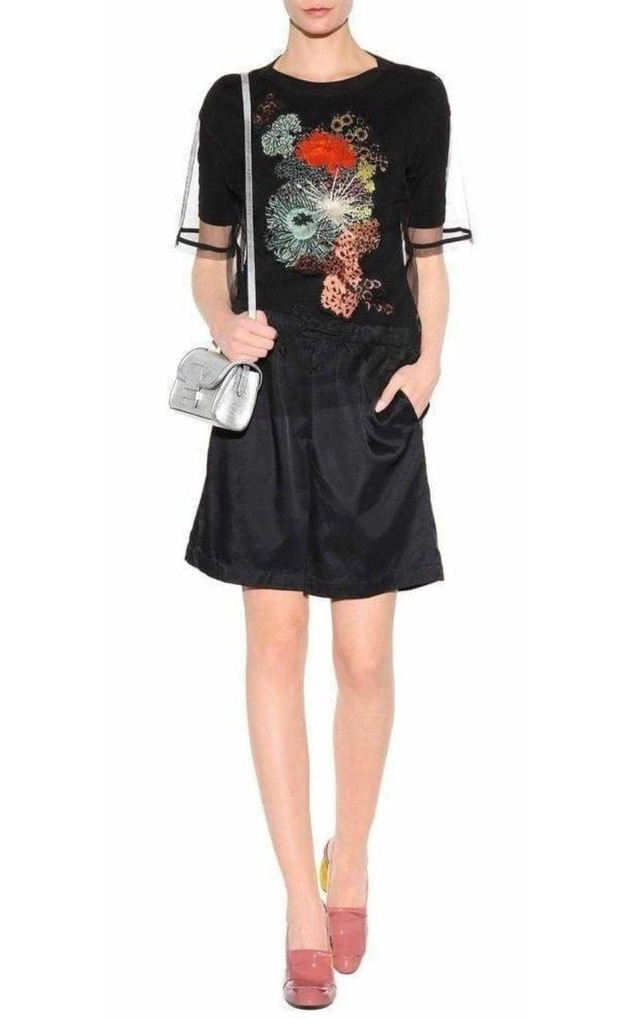 Dries Van Noten Black Mesh Sheer Shirt – Runway Catalog