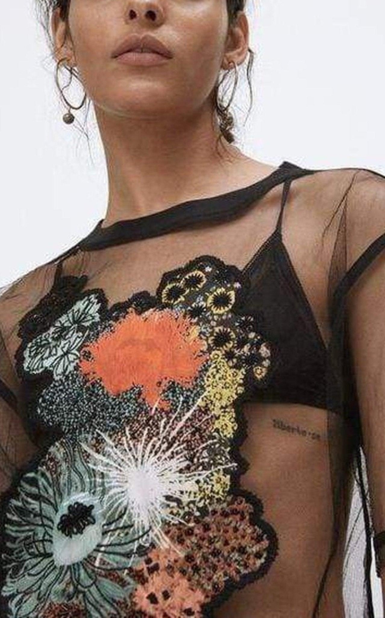 Dries Van Noten Black Mesh Sheer Shirt – Runway Catalog