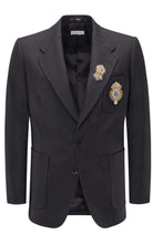 Dries Van Noten Black Wool Jacket - Runway Catalog