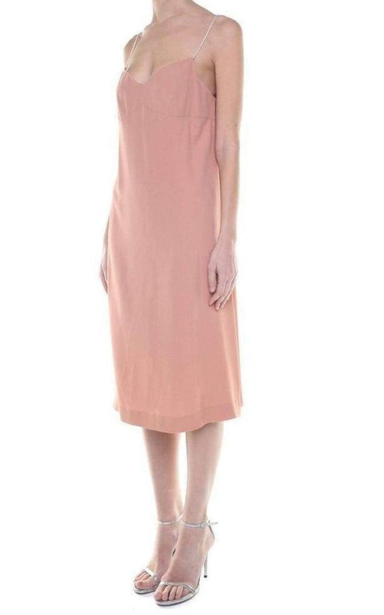 Dries Van Noten Kristallverziertes Crêpe-Kleid – Laufsteg-Katalog