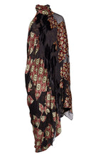 Dries Van Noten Dingo Asymmetric Velvet Devoré Dress - Runway Catalog