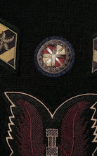 Dries Van Noten Embroidered Master Patch Cashmere Sweater - Runway Catalog