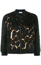 Dries Van Noten Sequin Zip - Up Jacket - Runway Catalog
