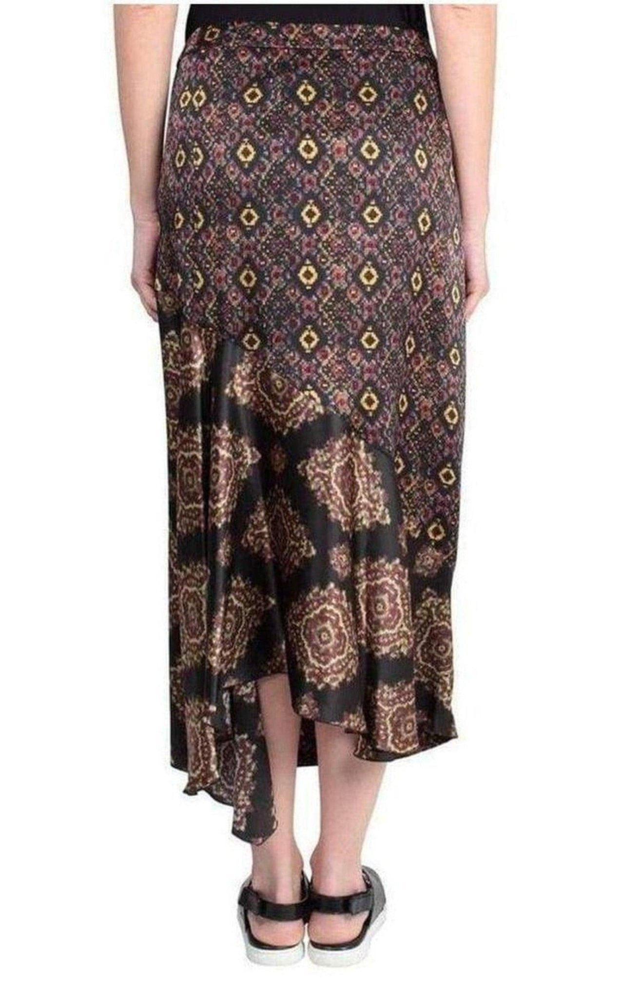 Dries Van Noten Wrap Silk Blend Skirt – Runway Catalog