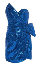 Dundas Strapless Sequined Mini Dress - Runway Catalog