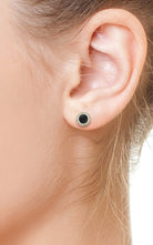 Effy Sterling Silver, 18K Yellow Gold & Onyx Stud Earrings - Runway Catalog