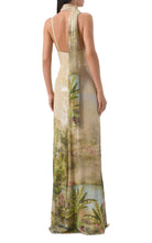 Elie Saab Oasis Sequin Printed Mermaid Gown - Runway Catalog