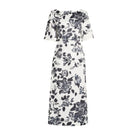 Emilia Wickstead Kora Floral - print Twill Midi Dress - Runway Catalog