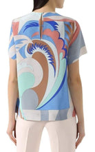 Emilio Pucci Acapulco Print Silk - Twill Top - Runway Catalog