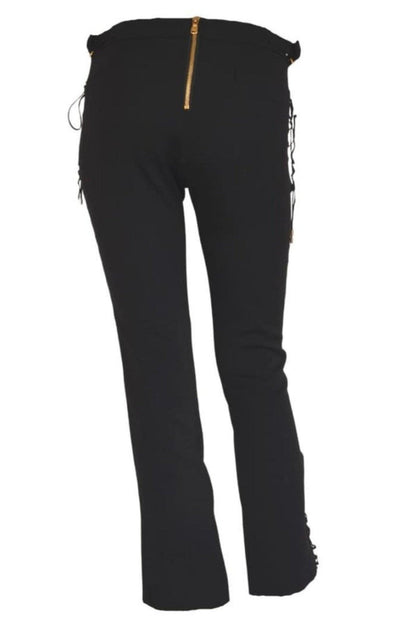 Emilio Pucci Criss Cross Peekaboo Leg Pants - Runway Catalog