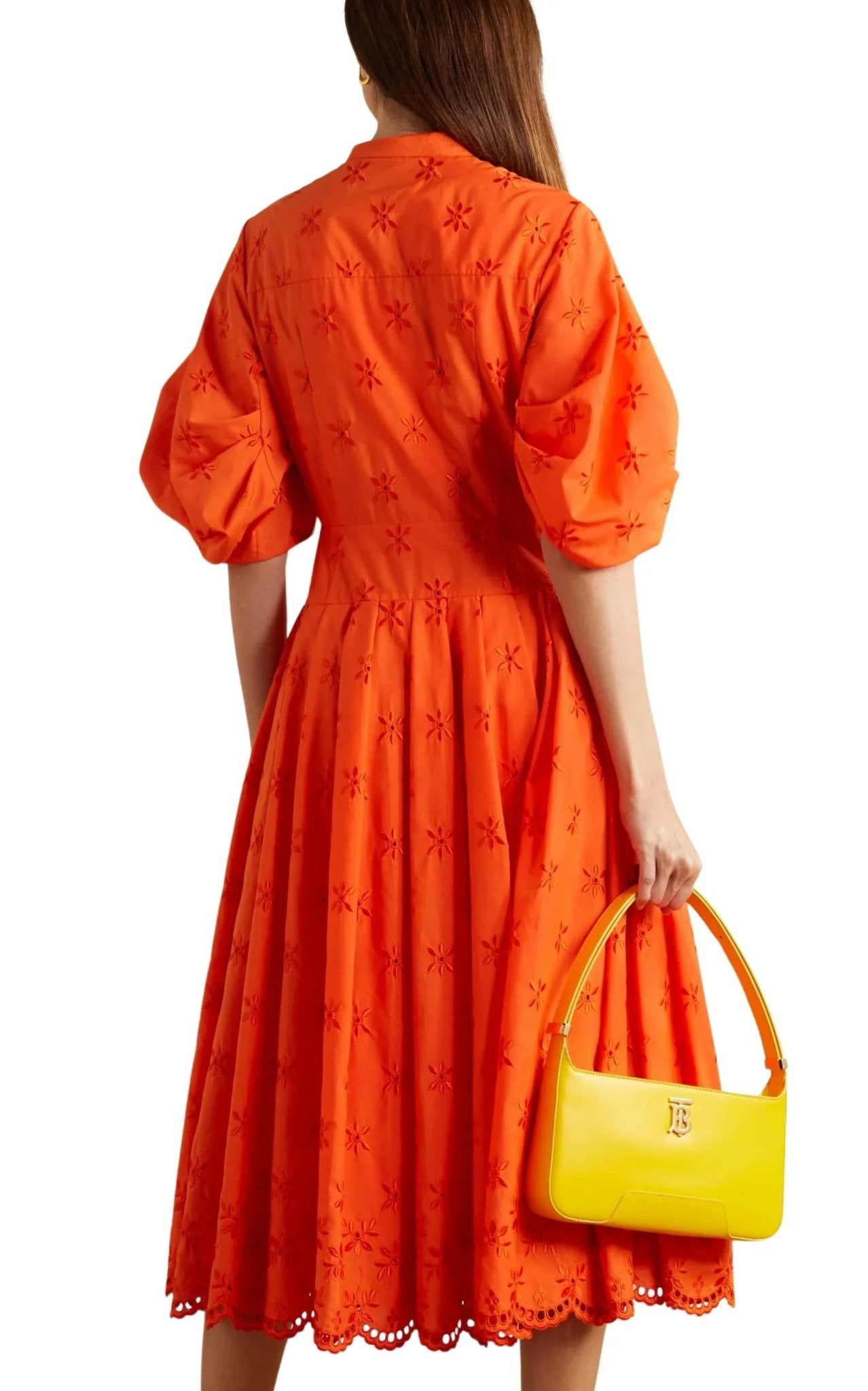 Erdem Zelda Clementine Broderie Anglaise Midi Dress Erdem Zelda Clementine Broderie Anglaise Midi Dress