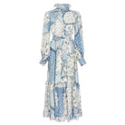 Etro Chio Ruffled Floral - Print Silk - Chiffon Dress - Runway Catalog