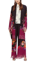 Etro Fringe Jacquard Floral Cardigan Jacket - Runway Catalog