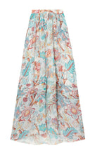 Etro Pleated Floral Print Maxi Skirt - Runway Catalog