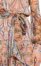 Etro Silk Graphic Print Tiered Dress - Runway Catalog