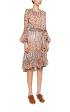 Etro Silk Graphic Print Tiered Dress - Runway Catalog