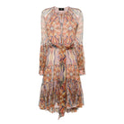 Etro Silk Graphic Print Tiered Dress - Runway Catalog
