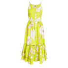 Farm Rio Neon Garden Cotton Midi Dress - Runway Catalog