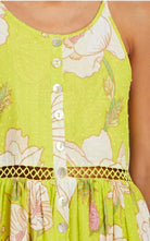 Farm Rio Neon Garden Cotton Midi Dress - Runway Catalog