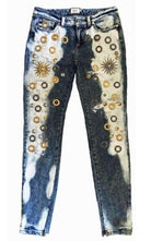 Fausto Puglisi Skinny Metal Embellishment Jeans - Runway Catalog