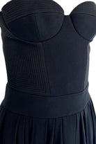 Fausto Puglisi Sweetheart Neckline Crepe Skater Dress - Runway Catalog