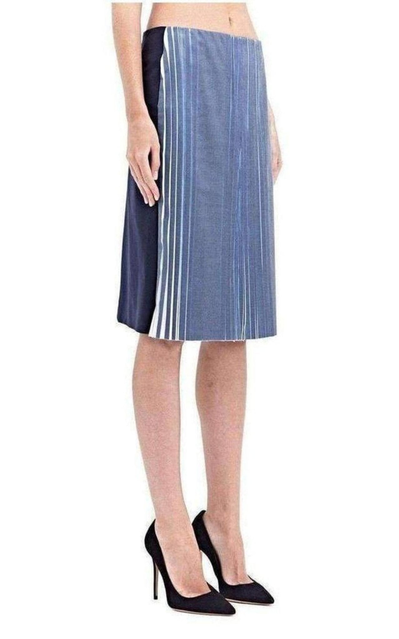 Gabriele Colangelo Gabriele Colangelo Pleated Cotton Skirt - Runway Catalog