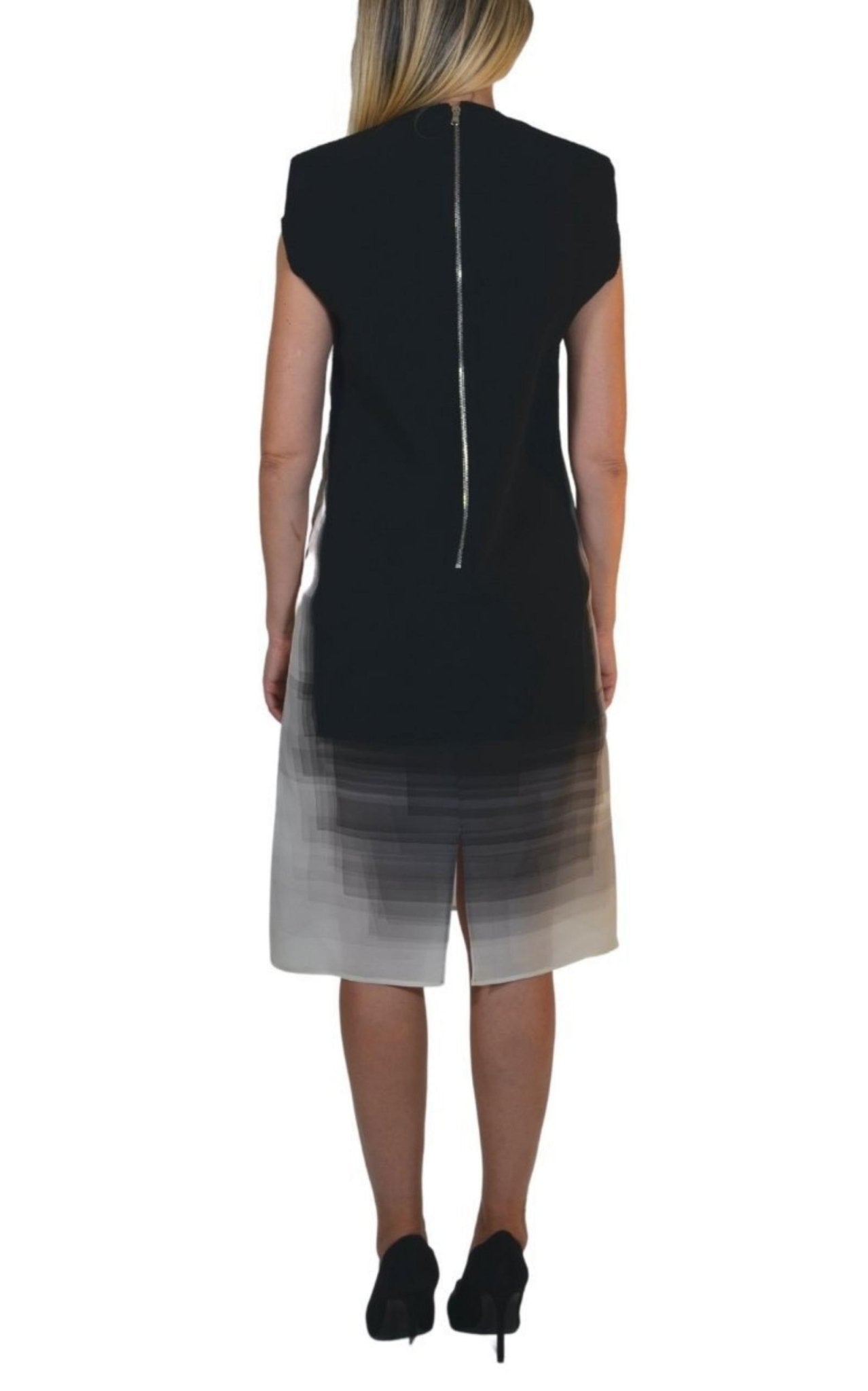 Gabriele Colangelo Ombre Shift Kleid aus Seidenmischung – Laufsteg-Katalog