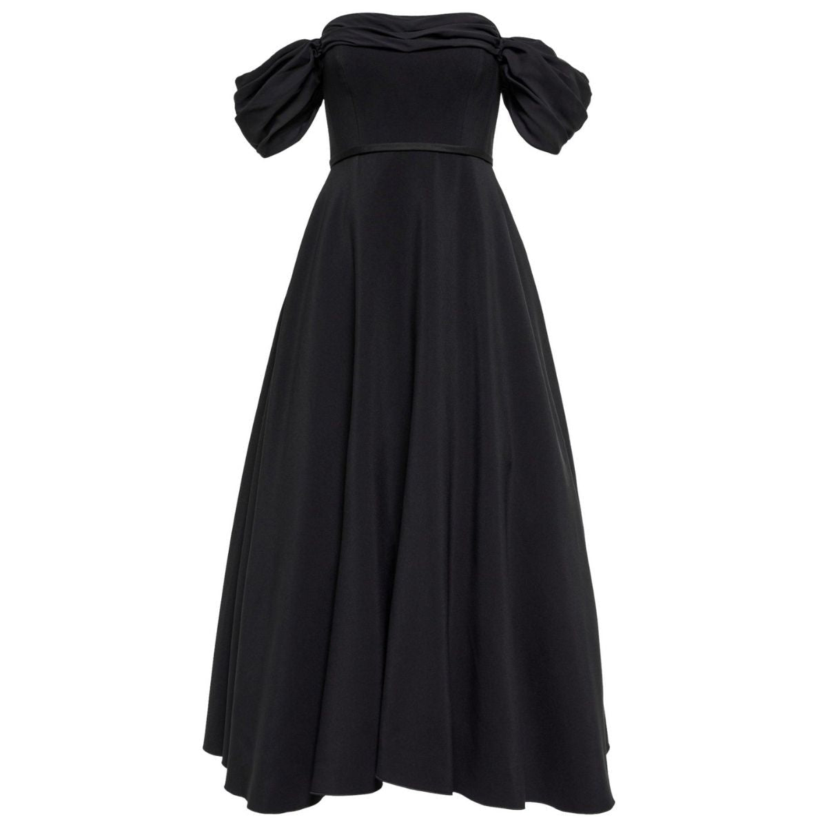 Giambattista Valli Off - shoulder Flared Midi Dress - Runway Catalog