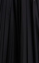 Giambattista Valli Ruched Ruffled Black Cotton Gown - Runway Catalog