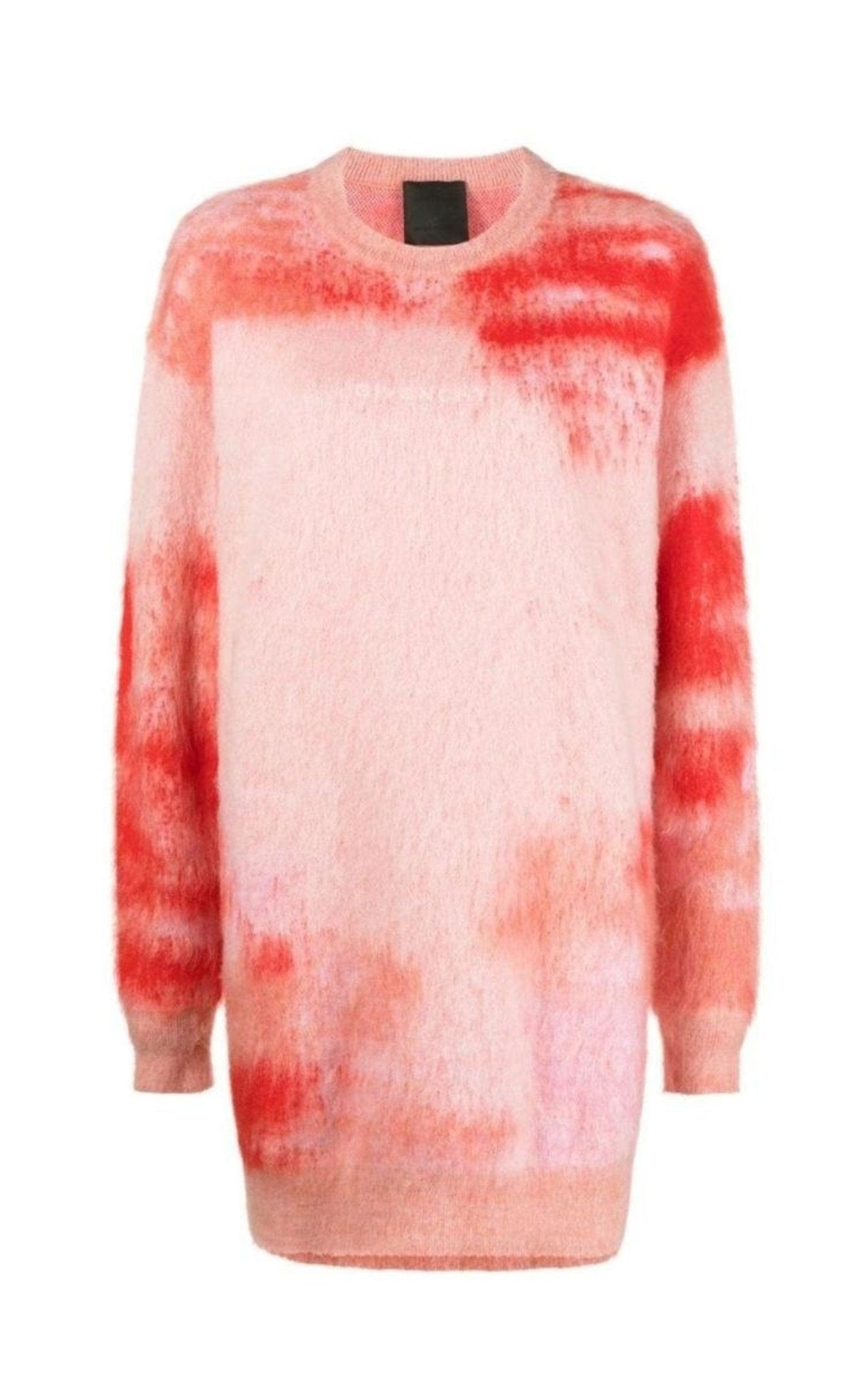 Givenchy Abstract-Pattern Knitted Sweater Dress – Runway Catalog