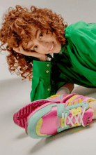 Gucci Adidas ZX 8000 Two Tone Pink Suede Sneakers - Runway Catalog