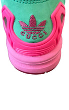 Gucci Adidas ZX 8000 Two Tone Pink Suede Sneakers - Runway Catalog