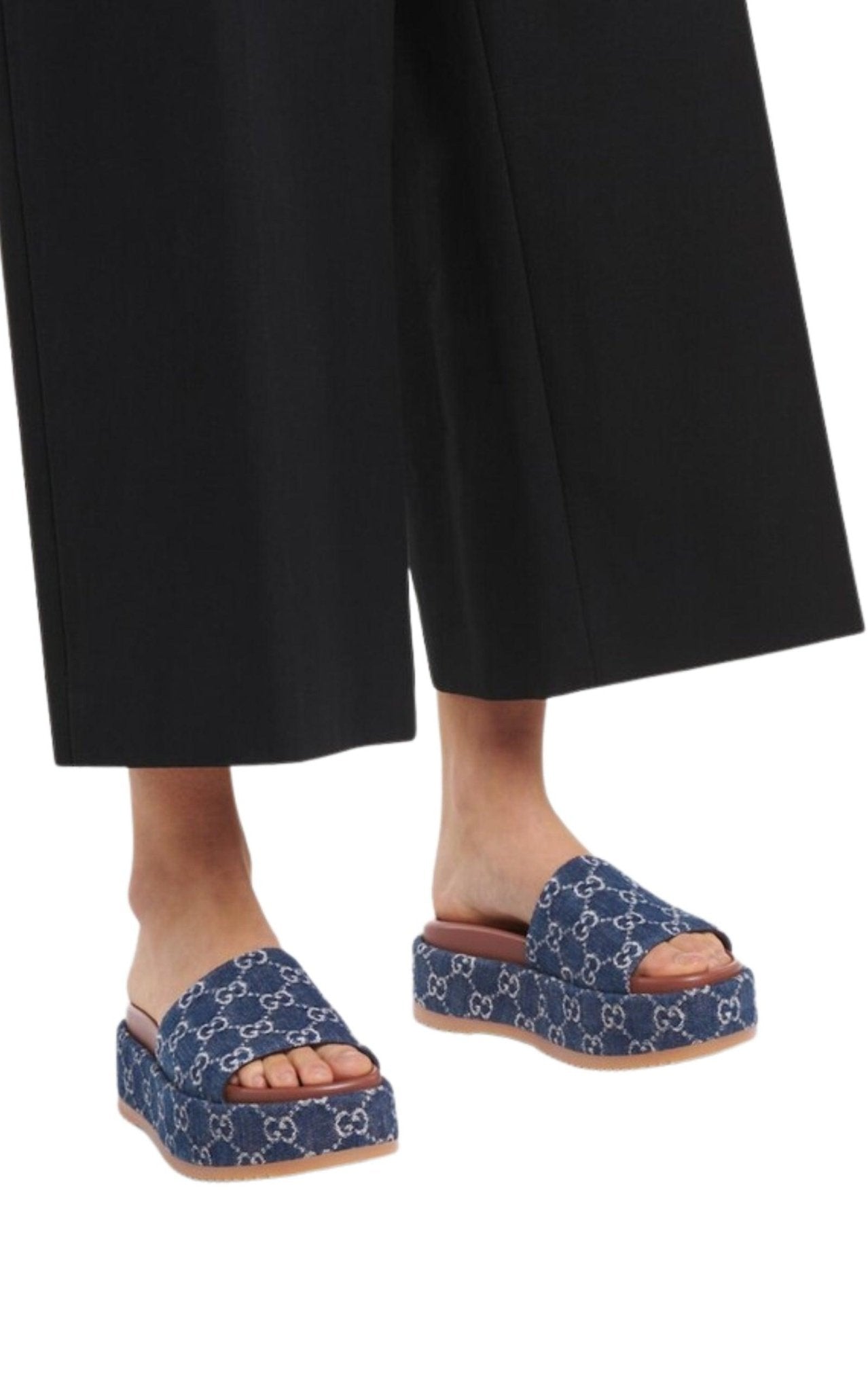 Gucci Angelina 55mm Platform Sandals - Runway Catalog