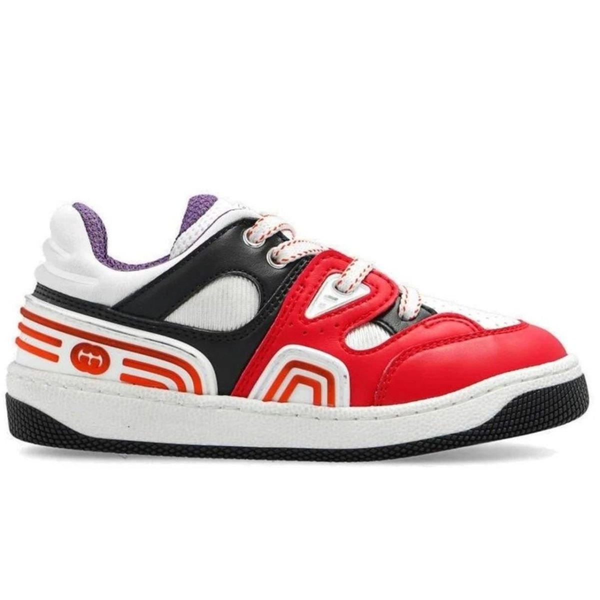 Gucci Basket Lace - up Sneakers - Men's - Runway Catalog