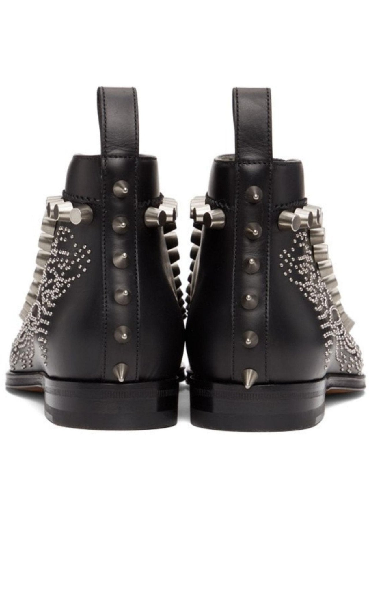Gucci Black Brogue Detail Boots – Runway Catalog